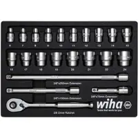 Wiha 44708 Kniegewrichtsleutelinzetset 280 mm