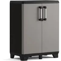 Super Merchant Lage Kast Pro Zwart/ Donker Grijs 680x390x900cm