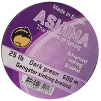 Ashima Fishing Gangster X8 Sink Braided Line 600 M Paars