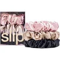 Slip Pure Silk Large Scrunchies Multi Haarelastiek 3 st