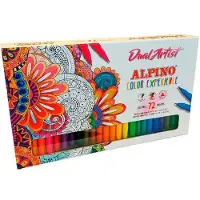 Alpino Dual Artist Ar000197 Marker Pen 72 Units Veelkleurig Kinderen