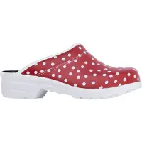 Skolys F-720.06 Klompen Rood Met Stippen | Maat: 39