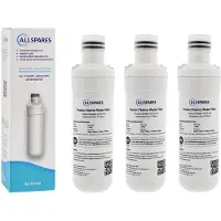 Allspares Waterfilter (3x) voor koelkast geschikt voor LG LT1000P / AGF80300704 / ADQ74793501