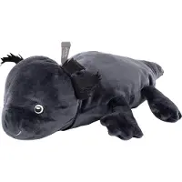 Fashy warmwaterkruik axolotl 0,8L is 38x48 cm groot met afneembare hoes - kruik axolotl - kinderkruik - warmwaterzak axolotl - knuffelkruik