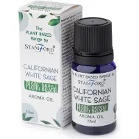 Ancient Wisdom Plantaardige Aroma Geurolie - Californische Witte Salie - 10ml - Geurolie Voor Aromadiffuser - Huisparfum