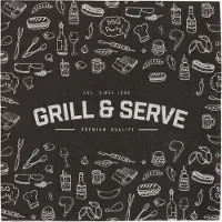 Senza Servetten Grill & Serve /16