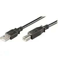 Ewent USB 2.0-kabel, EC1003, zwart
