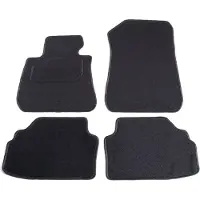Cargoods Automatten op maat - zwart stof - geschikt voor BMW 3-serie E92 vanaf 2006