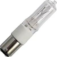 Schiefer BA15d Halogeen Buislamp | 53W 840lm 2800K 230V/240V | Dimbaar