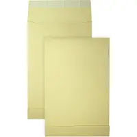 DULA Monsterzak Enveloppen - A4+ - 230 x 350 x 38 mm - Geel - 125 stuks - Zelfklevend met plakstrip - 170 Gram -