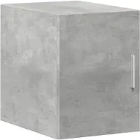 vidaXL Wandkast 30x42,5x40 cm bewerkt hout betongrijs