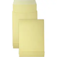 DULA Monsterzak Enveloppen - 185 x 280 x 38 mm - Geel - 10 stuks - Zelfklevend met plakstrip - 170 Gram -