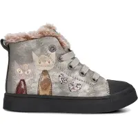 Shoesme Meisjes Sneakers Sh24w035 - Zilver - Maat 32