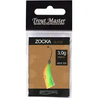 Trout Master UV Zocka Blade 3g - Maat : Flash Olive