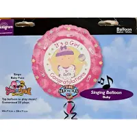 Anagram folieballon its a girl 71cm geboortefeestje of babyshower