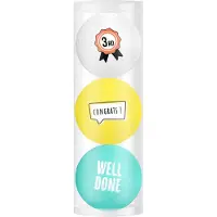 Legend Golfballen Gift Set 3e Prijs 3 Ballen Gekleurd