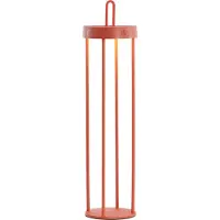 Light & Living Tafellamp LED Ø13x50 cm ISALO terra (Oranje, 13x13x50cm)