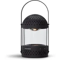 Transparent Light Luidspreker Lantaarn Black