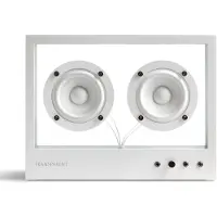 Transparent Small Luidspreker White