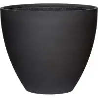 Pottery Pots Bloempot Refined Jesslyn M Volcano Black 60 x 52 cm