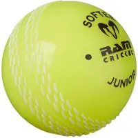 RAM Cricketballen Set 6 Stuks, Geel, Soft Cricketballen