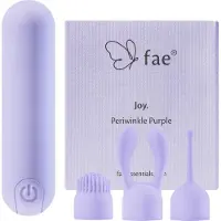 FAE Vibrator voor Vrouwen - Clitoris Stimulator - Mini Bullet Vibrator - Sex Toys voor Vrouwen en koppels - Seksspeeltjes - Joy Series, Periwinkle Purple