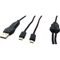 DRAGON WAR Dual Turbo Charging Cable (PS4), Accessoires voor spelcomputers