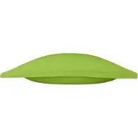 SENZA DONNA SENZATIONE 100% Katoen PERCALINE Uni 2x Oxford Kussenslopen met Volant 60x70+20+5 cm APPELGROEN