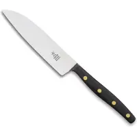 Robert Herder K3 Koksmes - RVS - Recht - Lemmet 12.5 cm - Heft POM Zwart
