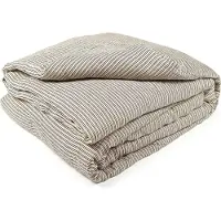 Libeco Dekbedovertrek San Gabriel Stripe Linnen-240 x 220 cm