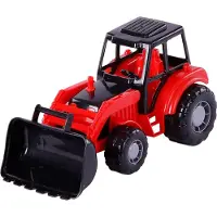 Cavallino Junior, graafmachine in rode kleur