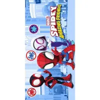 Spider-man Spiderman Badlaken 70x140cm Katoen Marvel Spidey Handdoek Amazing Friends