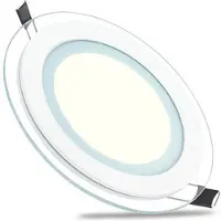 BES LED LED Downlight Slim - Inbouw Rond 6W - Natuurlijk Wit 4200K - Mat Wit Glas - Ø96mm