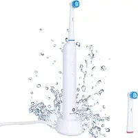 OptiSmile Elektrische Tandenborstel - Tandenborstel Elektrische - 3 Modi - 8800 Rotaties - Opzetborstels 2x - Wit