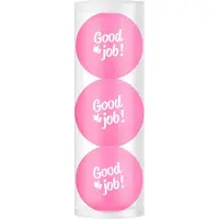 Legend Golfballen Gift Set Good Job! 3 Ballen Pink