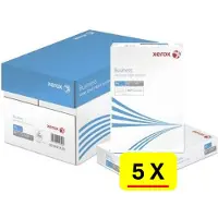 Xerox 5 x pak Kopieerpapier Business - A4 80gr wit - Doos