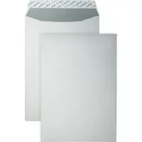 DULA EA4 Enveloppen - Akte envelop - 220 x 312 mm - 50 stuks - Wit - zelfklevend met plakstrip - 120 gram -