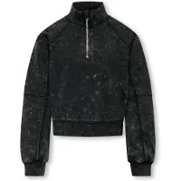 ONLY Kogdonna ls half zip washed swt -
