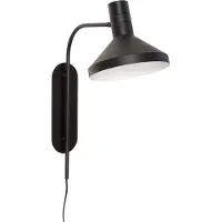 Hubsch Studio Wandlamp Zwart