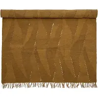 Bloomingville Zola Vloerkleed, Bruin, Wol