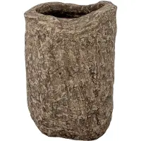 Bloomingville Janay Deco Vaas, Bruin, Papier Mache
