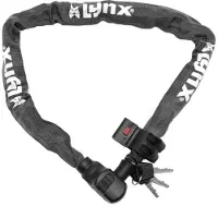 Lynx Kettingslot Nylon Hoes 5.5mm X 100cm Zwart