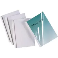 GBC Inbindkaft ThermaBind A4 15 Vellen 240 g/m² 150 micron PVC (Polyvinylchloride) Wit 100 Stuks