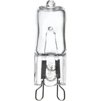 Schiefer G9 Halogeen Steeklamp | 40W 490lm 2800K 230V/240V Mat | Dimbaar