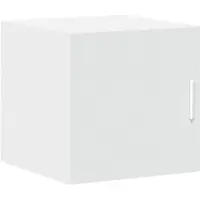 vidaXL Wandkast 40x42,5x40 cm bewerkt hout wit