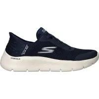 SKECHERS Sneakers laag 'Go Walk Flex - Grand Entry' navy / wit