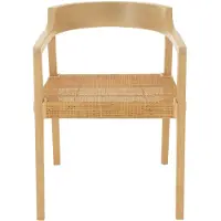 J-Line Stoel Emma Teak Natuurlijk