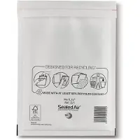 Mail lite Zak-enveloppen D/1 Wit Zonder Venster 180 (B) x 260 (H) mm Kleefstrip 100 Stuks
