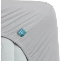 Beddinghouse Topper Hoeslaken Light Grey (Stretch Jersey)-200 x 200/220 cm