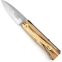 Robert Herder Lierenaar - Steakmes Zakmes - RVS - Lemmet 9 cm - Heft IJsbeukenhout